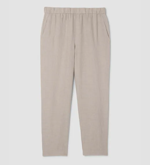 Organic Linen Tapered Pant